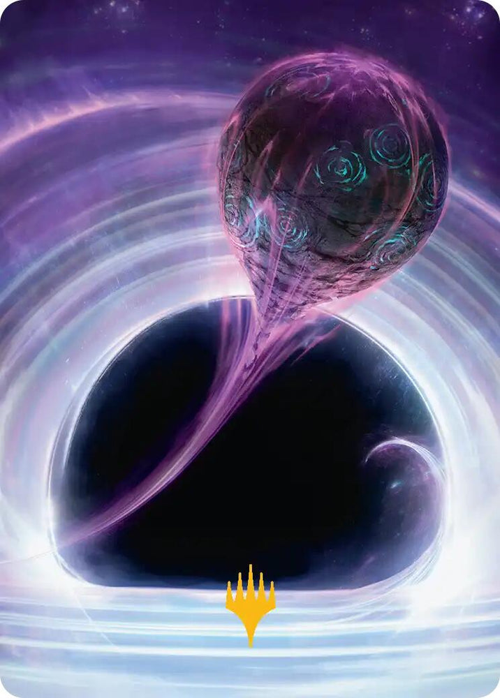 Susur Secundi, Void Altar Art Card (Gold-Stamped Planeswalker Symbol) [Edge of Eternities Art Series] Magic: The Gathering