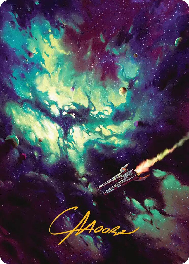 Blinkmoth Nexus Art Card (Gold-Stamped Signature) [Edge of Eternities Art Series] Magic: The Gathering
