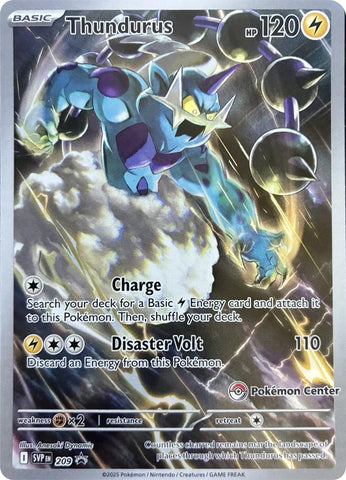 Thundurus (209) (Pokemon Center Exclusive) [Scarlet & Violet: Black Star Promos] Pokémon