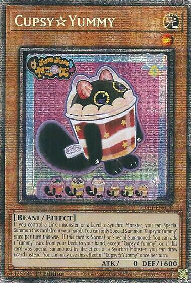 CupsyYummy (Starlight Rare) [JUSH-EN016] Starlight Rare Yu-Gi-Oh!