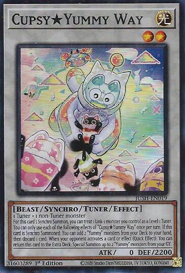 CupsyYummy Way (Super Rare) [JUSH-EN019] Super Rare Yu-Gi-Oh!