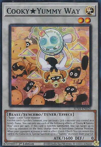 CookyYummy Way (Super Rare) [JUSH-EN020] Super Rare Yu-Gi-Oh!