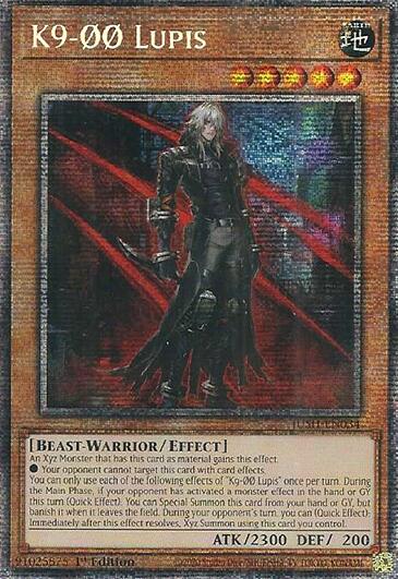 K9-00 Lupis (Starlight Rare) [JUSH-EN034] Starlight Rare Yu-Gi-Oh!
