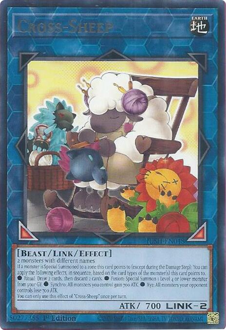 Cross-Sheep [JUSH-EN048] Rare Yu-Gi-Oh!