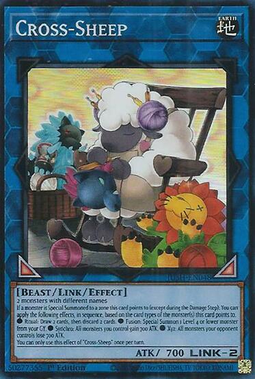 Cross-Sheep (Super Rare) [JUSH-EN048] Super Rare Yu-Gi-Oh!