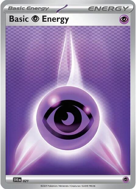Basic Psychic Energy (021) [Scarlet & Violet: Black Bolt] Pokémon