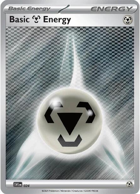 Basic Metal Energy (024) [Scarlet & Violet: Black Bolt] Pokémon