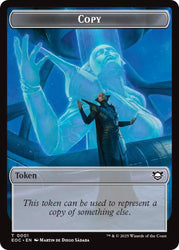 Copy // Pest Double-Sided Token [Edge of Eternities Commander Tokens] Magic: The Gathering