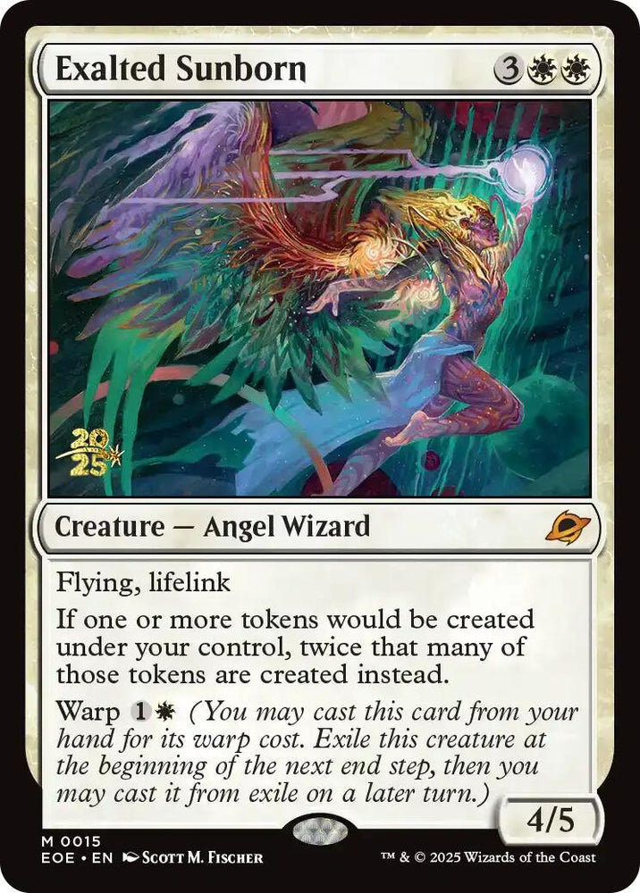 Exalted Sunborn [Edge of Eternities Prerelease Promos] Magic: The Gathering