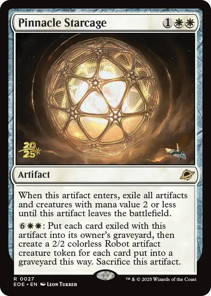 Pinnacle Starcage [Edge of Eternities Prerelease Promos] Magic: The Gathering