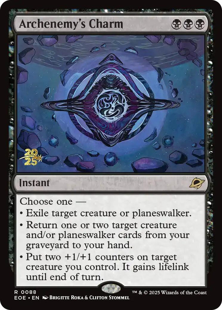Archenemy's Charm [Edge of Eternities Prerelease Promos] Magic: The Gathering