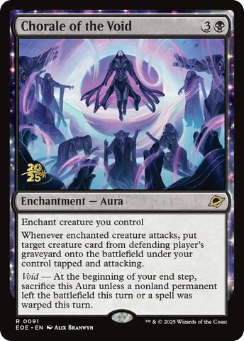 Chorale of the Void [Edge of Eternities Prerelease Promos] Magic: The Gathering