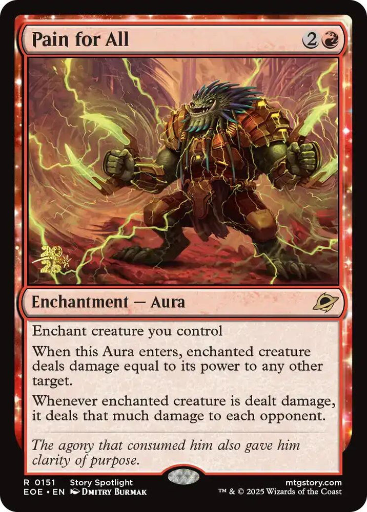 Pain for All [Edge of Eternities Prerelease Promos] Magic: The Gathering