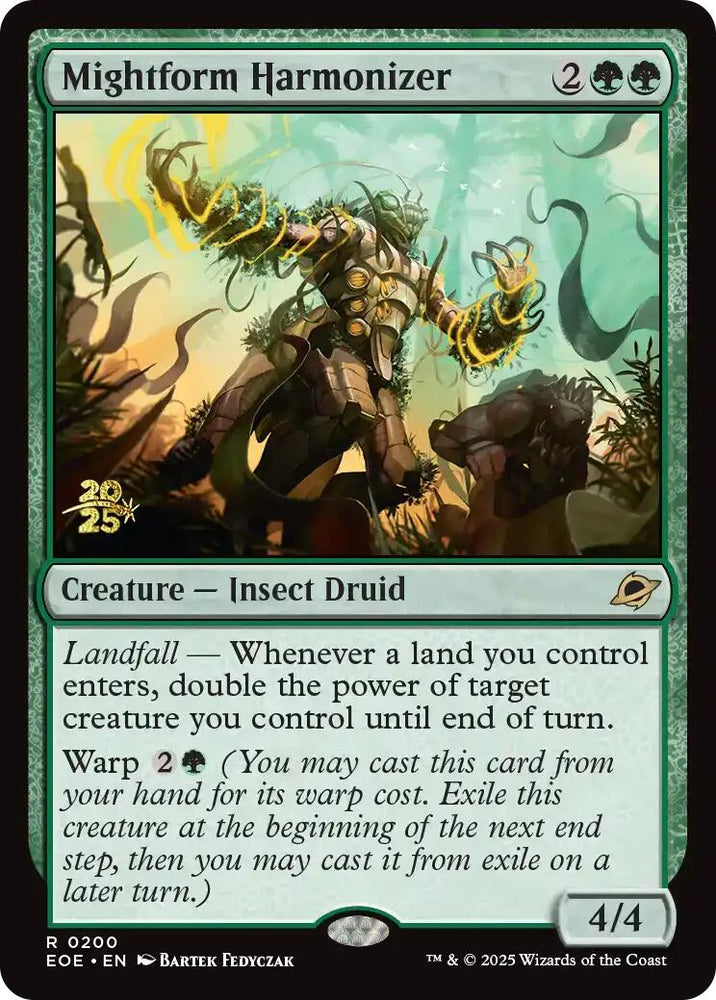 Mightform Harmonizer [Edge of Eternities Prerelease Promos] Magic: The Gathering