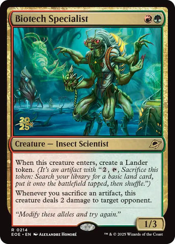 Biotech Specialist [Edge of Eternities Prerelease Promos] Magic: The Gathering