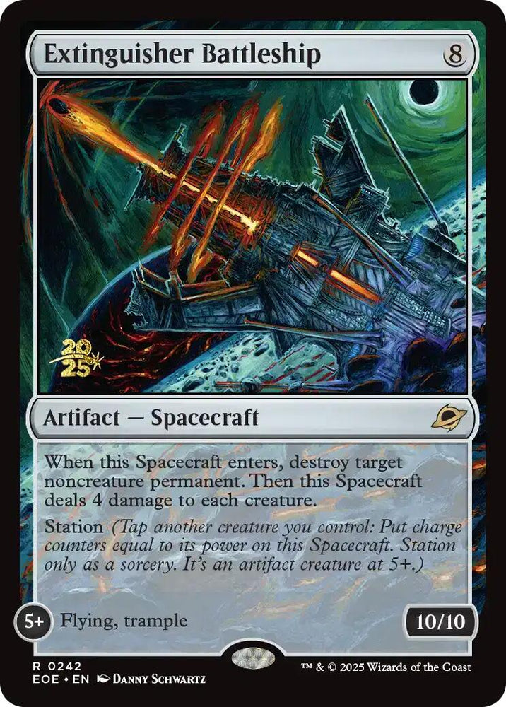 Extinguisher Battleship [Edge of Eternities Prerelease Promos] Magic: The Gathering