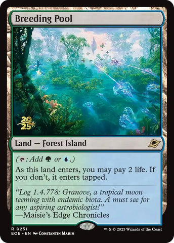 Breeding Pool [Edge of Eternities Prerelease Promos] Magic: The Gathering