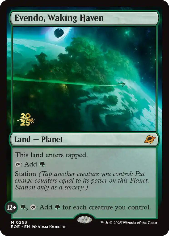 Evendo, Waking Haven [Edge of Eternities Prerelease Promos] Magic: The Gathering