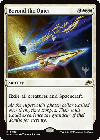 Beyond the Quiet [Edge of Eternities Promo Pack] Magic: The Gathering