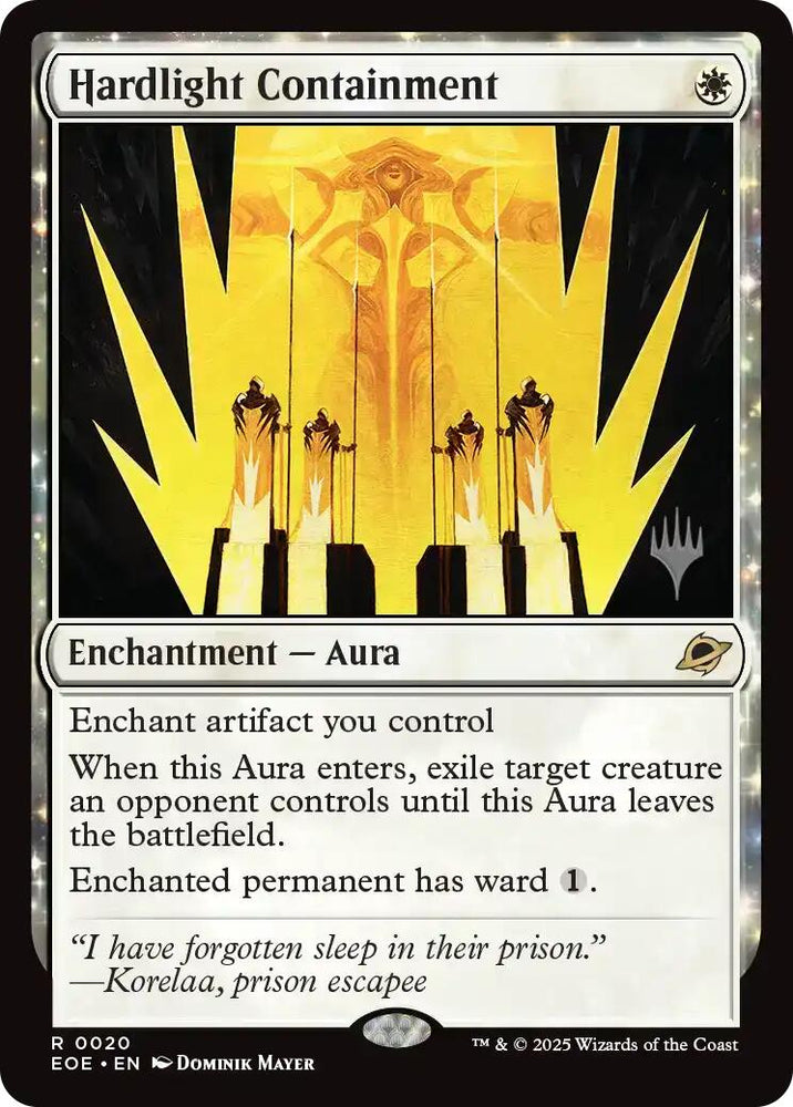 Hardlight Containment (Promo Pack) [Edge of Eternities Promo Pack] Magic: The Gathering