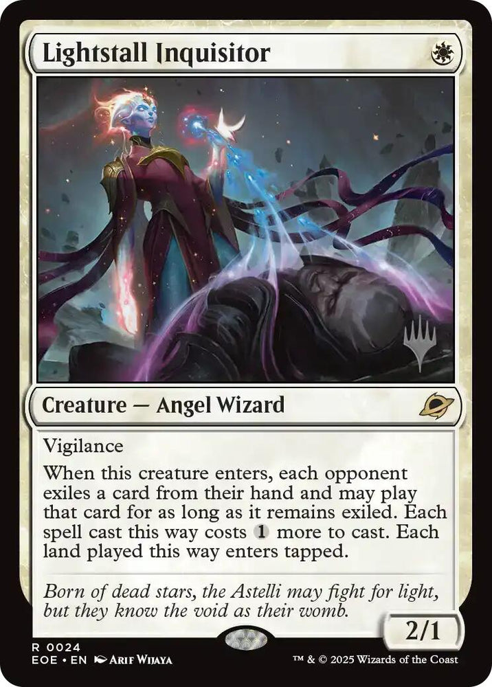 Lightstall Inquisitor (Promo Pack) [Edge of Eternities Promo Pack] Magic: The Gathering