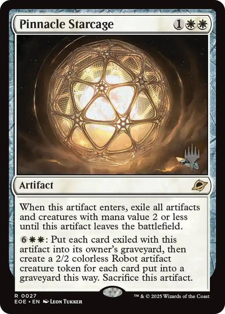 Pinnacle Starcage (Promo Pack) [Edge of Eternities Promo Pack] Magic: The Gathering
