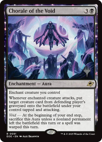Chorale of the Void [Edge of Eternities Promo Pack] Magic: The Gathering