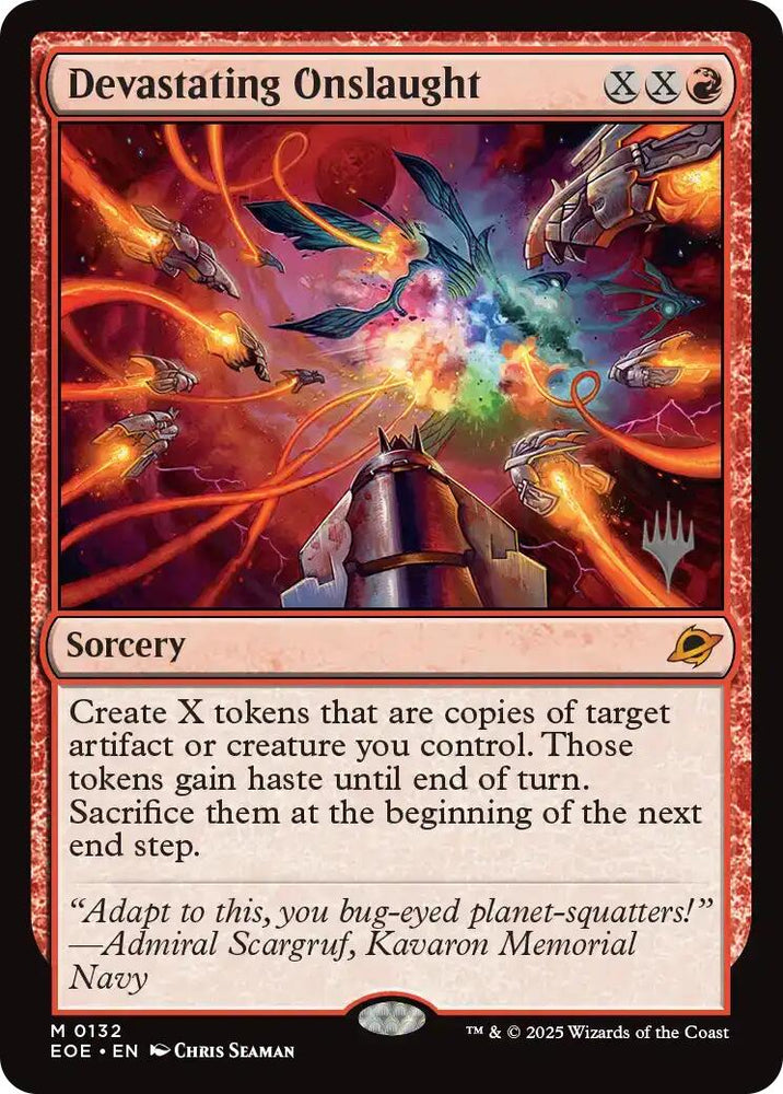 Devastating Onslaught (Promo Pack) [Edge of Eternities Promo Pack] Magic: The Gathering