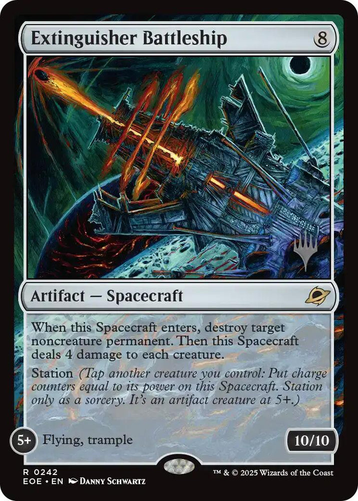 Extinguisher Battleship (Promo Pack) [Edge of Eternities Promo Pack] Magic: The Gathering