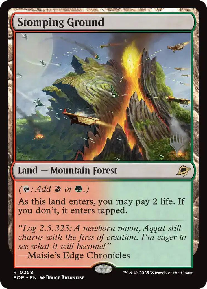 Stomping Ground (Promo Pack) [Edge of Eternities Promo Pack] Magic: The Gathering