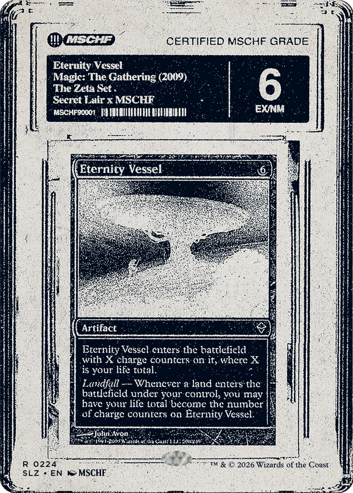 Eternity Vessel (0224) [Secret Lair x MSCHF: The Zeta Set] Magic: The Gathering