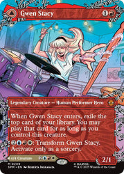 Gwen Stacy (0209) (Borderless) [Marvel's Spider-Man] Magic: The Gathering
