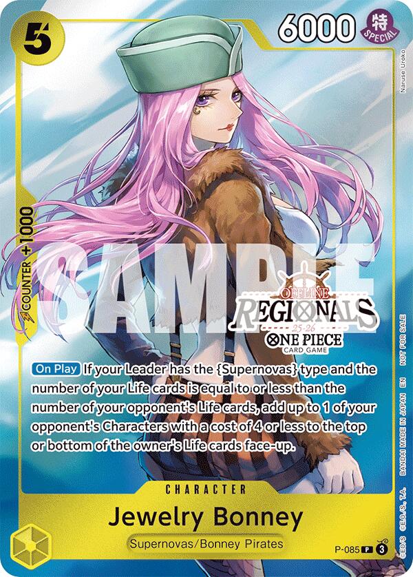 Jewelry Bonney (Offline Regional Participation Pack 2025 Vol.2) [One Piece Promotion Cards] Bandai