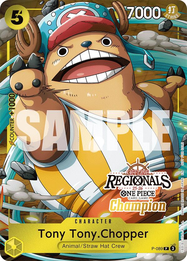 Tony Tony.Chopper (Offline Regional Champion Card Set 2025 Vol.2) [One Piece Promotion Cards] Bandai