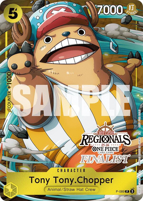 Tony Tony.Chopper (Offline Regional Finalist Card Set 2025 Vol.2) [One Piece Promotion Cards] Bandai