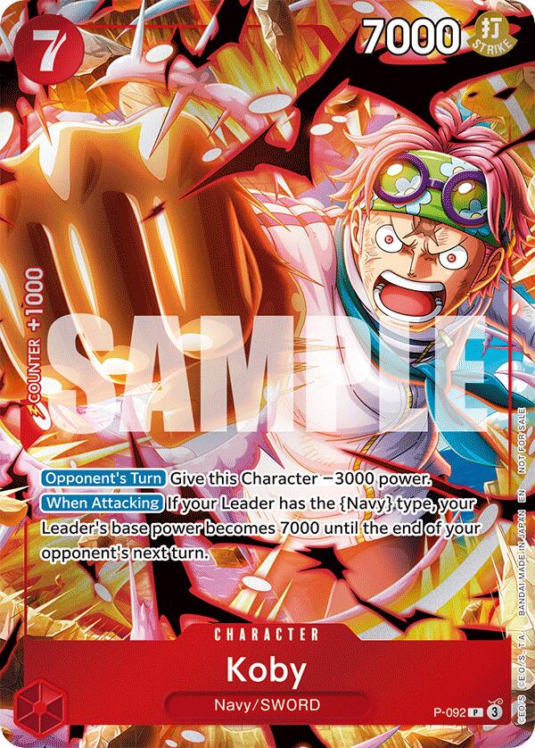 Koby (Event Pack Vol. 7) [One Piece Promotion Cards] Bandai