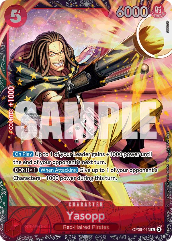 Yasopp (Championship 25-26 Offline Regionals Season 2) [One Piece Promotion Cards] Bandai