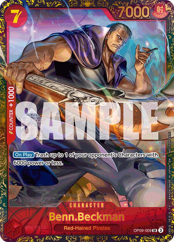 Benn.Beckman (Championship 25-26 Offline Regionals Season 2) [One Piece Promotion Cards] Bandai