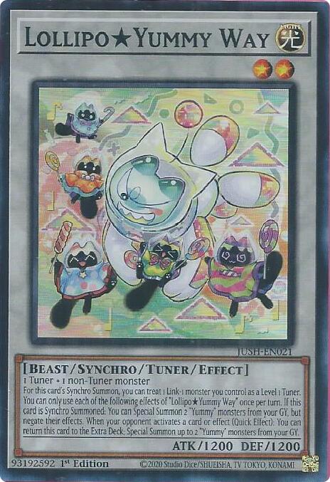LollipoYummy Way (Super Rare) [JUSH-EN021] Super Rare Yu-Gi-Oh!