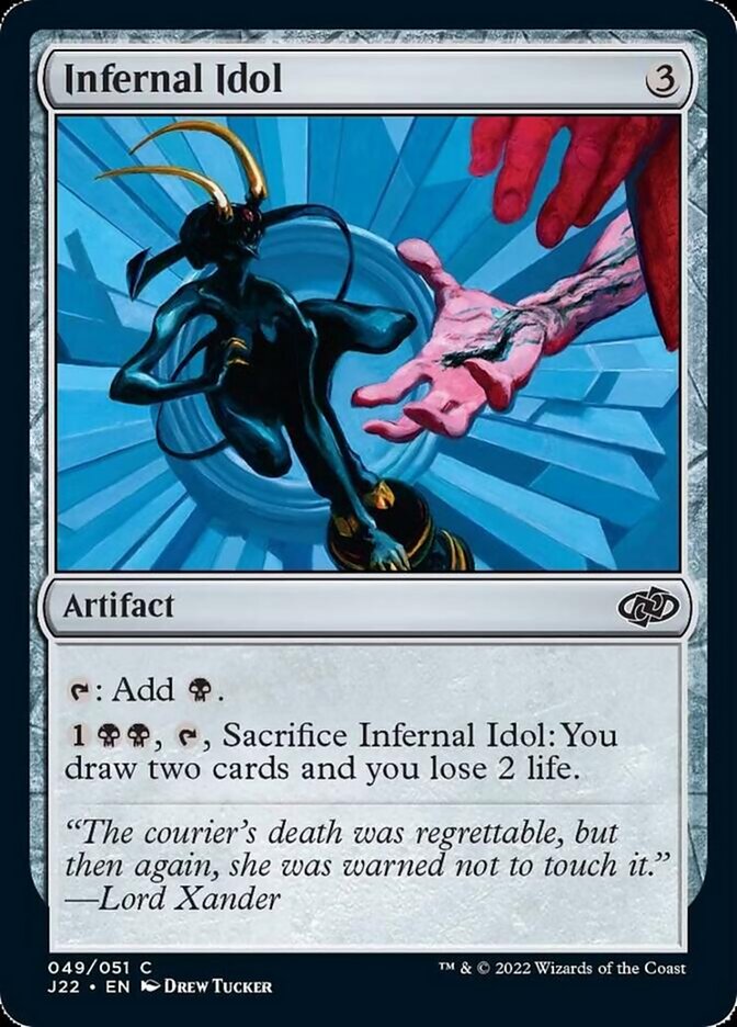 Infernal Idol [Jumpstart 2022] Magic: The Gathering