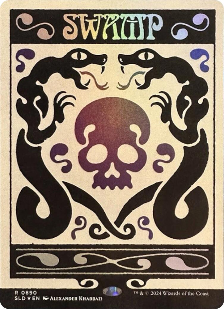 Swamp (0890) (Rainbow Foil) [Secret Lair Drop Series] Magic: The Gathering