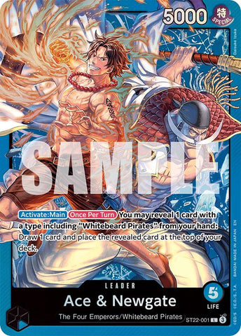 Ace & Newgate [Starter Deck: Ace & Newgate] Bandai