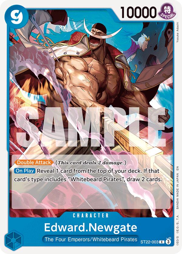 Edward.Newgate [Starter Deck: Ace & Newgate] Bandai