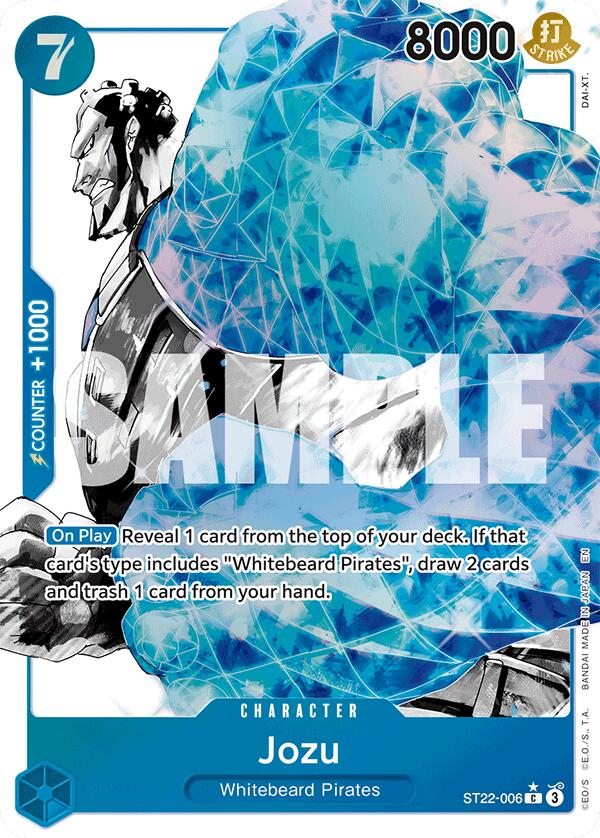 Jozu (Parallel) [Starter Deck: Ace & Newgate] Bandai