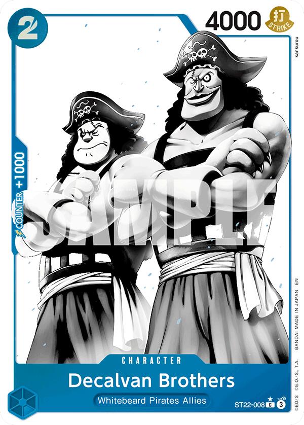 Decalvan Brothers (Parallel) [Starter Deck: Ace & Newgate] Bandai