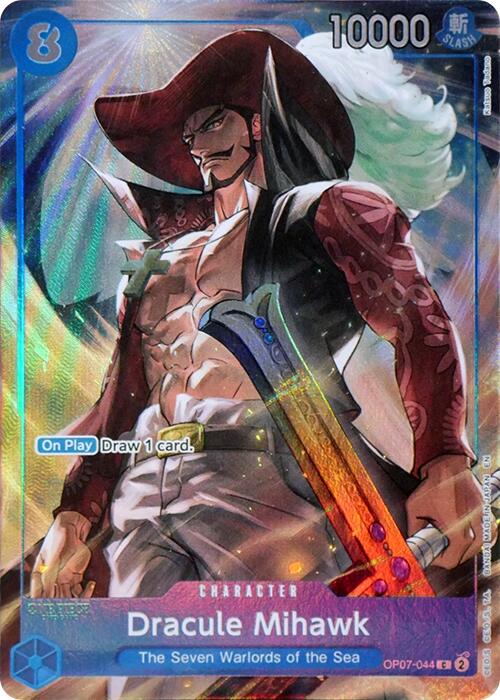Dracule Mihawk (Seven Warlords of the Sea Binder Set) [One Piece Promotion Cards] Bandai