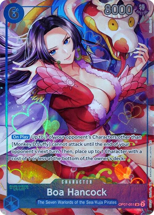 Boa Hancock (Seven Warlords of the Sea Binder Set) [One Piece Promotion Cards] Bandai