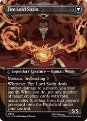 The Rise of Sozin (Borderless) [Avatar: The Last Airbender] Magic: The Gathering