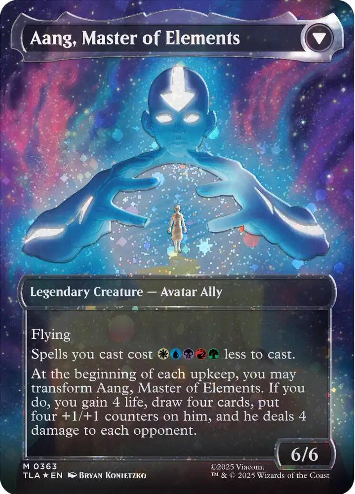 Avatar Aang (Raised Foil) [Avatar: The Last Airbender] Magic: The Gathering