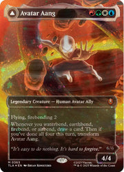 Avatar Aang (Raised Foil) [Avatar: The Last Airbender] Magic: The Gathering